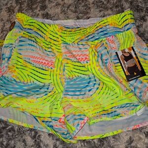 Short w Lazer Cut, Inner Compression Short & Zippered Pocket